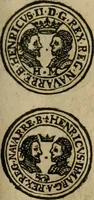 An illustration from Ordonnancie ende instructie naer de welcke voort-aen hen moeten reguleren die ghesworen wisselaers ofte collecteurs vande goude ende silvere penningen, wesende verboden, gheschroyt, te licht oft te seer versleten, ende oversulex verclaert ende ghehouden voor billoen, daer toe geoommitteert om de selve te leveren inde munten van Sijne Majesteyt, ende al daer bekeert te worden in penninghen van hunnen slaghe (1633)