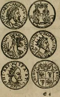 An illustration from Ordonnancie ende instructie naer de welcke voort-aen hen moeten reguleren die ghesworen wisselaers ofte collecteurs vande goude ende silvere penningen, wesende verboden, gheschroyt, te licht oft te seer versleten, ende oversulex verclaert ende ghehouden voor billoen, daer toe geoommitteert om de selve te leveren inde munten van Sijne Majesteyt, ende al daer bekeert te worden in penninghen van hunnen slaghe (1633)