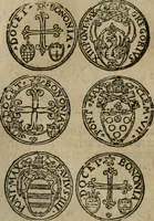 An illustration from Ordonnancie ende instructie naer de welcke voort-aen hen moeten reguleren die ghesworen wisselaers ofte collecteurs vande goude ende silvere penningen, wesende verboden, gheschroyt, te licht oft te seer versleten, ende oversulex verclaert ende ghehouden voor billoen, daer toe geoommitteert om de selve te leveren inde munten van Sijne Majesteyt, ende al daer bekeert te worden in penninghen van hunnen slaghe (1633)
