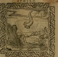 Picture 86 of 375 from Ori Apollinis Niliaci, De sacris Aegyptiorum notis, Aegyptiacè expressis : libri duo, iconibus illustrati, & aucti : nunc primùm in latinum ac gallicum sermonem conversi (1574), leaf 118