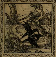 An illustration from Ori Apollinis Niliaci, De sacris Aegyptiorum notis, Aegyptiacè expressis : libri duo, iconibus illustrati, & aucti : nunc primùm in latinum ac gallicum sermonem conversi (1574)