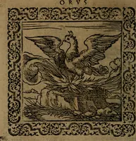 Picture 122 of 375 from Ori Apollinis Niliaci, De sacris Aegyptiorum notis, Aegyptiacè expressis : libri duo, iconibus illustrati, & aucti : nunc primùm in latinum ac gallicum sermonem conversi (1574), leaf 155