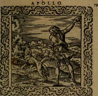 Picture 139 of 375 from Ori Apollinis Niliaci, De sacris Aegyptiorum notis, Aegyptiacè expressis : libri duo, iconibus illustrati, & aucti : nunc primùm in latinum ac gallicum sermonem conversi (1574), leaf 172