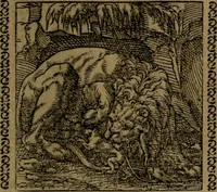 Picture 145 of 375 from Ori Apollinis Niliaci, De sacris Aegyptiorum notis, Aegyptiacè expressis : libri duo, iconibus illustrati, & aucti : nunc primùm in latinum ac gallicum sermonem conversi (1574), leaf 178