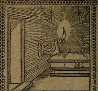 Picture 185 of 375 from Ori Apollinis Niliaci, De sacris Aegyptiorum notis, Aegyptiacè expressis : libri duo, iconibus illustrati, & aucti : nunc primùm in latinum ac gallicum sermonem conversi (1574), leaf 219