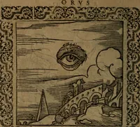Picture 187 of 375 from Ori Apollinis Niliaci, De sacris Aegyptiorum notis, Aegyptiacè expressis : libri duo, iconibus illustrati, & aucti : nunc primùm in latinum ac gallicum sermonem conversi (1574), leaf 221