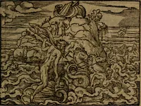 Picture 201 of 375 from Ori Apollinis Niliaci, De sacris Aegyptiorum notis, Aegyptiacè expressis : libri duo, iconibus illustrati, & aucti : nunc primùm in latinum ac gallicum sermonem conversi (1574), leaf 248