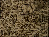 Picture 206 of 375 from Ori Apollinis Niliaci, De sacris Aegyptiorum notis, Aegyptiacè expressis : libri duo, iconibus illustrati, & aucti : nunc primùm in latinum ac gallicum sermonem conversi (1574), leaf 255