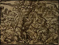 Picture 208 of 375 from Ori Apollinis Niliaci, De sacris Aegyptiorum notis, Aegyptiacè expressis : libri duo, iconibus illustrati, & aucti : nunc primùm in latinum ac gallicum sermonem conversi (1574), leaf 259