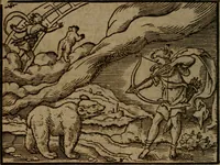 Picture 218 of 375 from Ori Apollinis Niliaci, De sacris Aegyptiorum notis, Aegyptiacè expressis : libri duo, iconibus illustrati, & aucti : nunc primùm in latinum ac gallicum sermonem conversi (1574), leaf 273