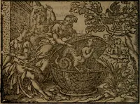 Picture 219 of 375 from Ori Apollinis Niliaci, De sacris Aegyptiorum notis, Aegyptiacè expressis : libri duo, iconibus illustrati, & aucti : nunc primùm in latinum ac gallicum sermonem conversi (1574), leaf 275