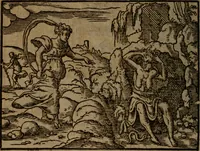 Picture 225 of 375 from Ori Apollinis Niliaci, De sacris Aegyptiorum notis, Aegyptiacè expressis : libri duo, iconibus illustrati, & aucti : nunc primùm in latinum ac gallicum sermonem conversi (1574), leaf 281