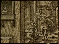 Picture 226 of 375 from Ori Apollinis Niliaci, De sacris Aegyptiorum notis, Aegyptiacè expressis : libri duo, iconibus illustrati, & aucti : nunc primùm in latinum ac gallicum sermonem conversi (1574), leaf 282