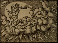 Picture 228 of 375 from Ori Apollinis Niliaci, De sacris Aegyptiorum notis, Aegyptiacè expressis : libri duo, iconibus illustrati, & aucti : nunc primùm in latinum ac gallicum sermonem conversi (1574), leaf 287