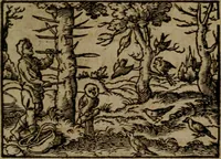 Picture 230 of 375 from Ori Apollinis Niliaci, De sacris Aegyptiorum notis, Aegyptiacè expressis : libri duo, iconibus illustrati, & aucti : nunc primùm in latinum ac gallicum sermonem conversi (1574), leaf 292