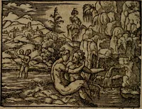 Picture 231 of 375 from Ori Apollinis Niliaci, De sacris Aegyptiorum notis, Aegyptiacè expressis : libri duo, iconibus illustrati, & aucti : nunc primùm in latinum ac gallicum sermonem conversi (1574), leaf 293