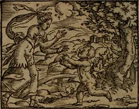 Picture 236 of 375 from Ori Apollinis Niliaci, De sacris Aegyptiorum notis, Aegyptiacè expressis : libri duo, iconibus illustrati, & aucti : nunc primùm in latinum ac gallicum sermonem conversi (1574), leaf 307