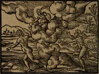 Picture 247 of 375 from Ori Apollinis Niliaci, De sacris Aegyptiorum notis, Aegyptiacè expressis : libri duo, iconibus illustrati, & aucti : nunc primùm in latinum ac gallicum sermonem conversi (1574), leaf 325