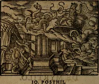 Picture 248 of 375 from Ori Apollinis Niliaci, De sacris Aegyptiorum notis, Aegyptiacè expressis : libri duo, iconibus illustrati, & aucti : nunc primùm in latinum ac gallicum sermonem conversi (1574), leaf 327