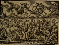 Picture 249 of 375 from Ori Apollinis Niliaci, De sacris Aegyptiorum notis, Aegyptiacè expressis : libri duo, iconibus illustrati, & aucti : nunc primùm in latinum ac gallicum sermonem conversi (1574), leaf 328
