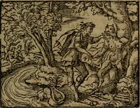 Picture 250 of 375 from Ori Apollinis Niliaci, De sacris Aegyptiorum notis, Aegyptiacè expressis : libri duo, iconibus illustrati, & aucti : nunc primùm in latinum ac gallicum sermonem conversi (1574), leaf 330