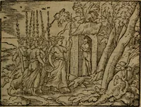 Picture 257 of 375 from Ori Apollinis Niliaci, De sacris Aegyptiorum notis, Aegyptiacè expressis : libri duo, iconibus illustrati, & aucti : nunc primùm in latinum ac gallicum sermonem conversi (1574), leaf 342