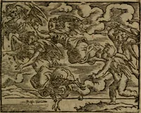 Picture 260 of 375 from Ori Apollinis Niliaci, De sacris Aegyptiorum notis, Aegyptiacè expressis : libri duo, iconibus illustrati, & aucti : nunc primùm in latinum ac gallicum sermonem conversi (1574), leaf 346