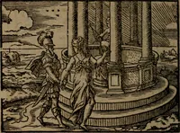 Picture 261 of 375 from Ori Apollinis Niliaci, De sacris Aegyptiorum notis, Aegyptiacè expressis : libri duo, iconibus illustrati, & aucti : nunc primùm in latinum ac gallicum sermonem conversi (1574), leaf 347