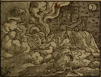 Picture 263 of 375 from Ori Apollinis Niliaci, De sacris Aegyptiorum notis, Aegyptiacè expressis : libri duo, iconibus illustrati, & aucti : nunc primùm in latinum ac gallicum sermonem conversi (1574), leaf 350