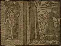 Picture 265 of 375 from Ori Apollinis Niliaci, De sacris Aegyptiorum notis, Aegyptiacè expressis : libri duo, iconibus illustrati, & aucti : nunc primùm in latinum ac gallicum sermonem conversi (1574), leaf 353