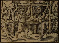 Picture 269 of 375 from Ori Apollinis Niliaci, De sacris Aegyptiorum notis, Aegyptiacè expressis : libri duo, iconibus illustrati, & aucti : nunc primùm in latinum ac gallicum sermonem conversi (1574), leaf 359