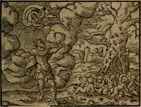 Picture 273 of 375 from Ori Apollinis Niliaci, De sacris Aegyptiorum notis, Aegyptiacè expressis : libri duo, iconibus illustrati, & aucti : nunc primùm in latinum ac gallicum sermonem conversi (1574), leaf 364