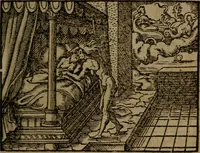 Picture 291 of 375 from Ori Apollinis Niliaci, De sacris Aegyptiorum notis, Aegyptiacè expressis : libri duo, iconibus illustrati, & aucti : nunc primùm in latinum ac gallicum sermonem conversi (1574), leaf 390