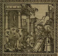 Picture 16 of 375 from Ori Apollinis Niliaci, De sacris Aegyptiorum notis, Aegyptiacè expressis : libri duo, iconibus illustrati, & aucti : nunc primùm in latinum ac gallicum sermonem conversi (1574), leaf 40