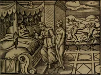 Picture 307 of 375 from Ori Apollinis Niliaci, De sacris Aegyptiorum notis, Aegyptiacè expressis : libri duo, iconibus illustrati, & aucti : nunc primùm in latinum ac gallicum sermonem conversi (1574), leaf 418