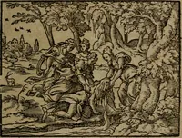 Picture 311 of 375 from Ori Apollinis Niliaci, De sacris Aegyptiorum notis, Aegyptiacè expressis : libri duo, iconibus illustrati, & aucti : nunc primùm in latinum ac gallicum sermonem conversi (1574), leaf 424