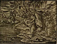 Picture 318 of 375 from Ori Apollinis Niliaci, De sacris Aegyptiorum notis, Aegyptiacè expressis : libri duo, iconibus illustrati, & aucti : nunc primùm in latinum ac gallicum sermonem conversi (1574), leaf 440