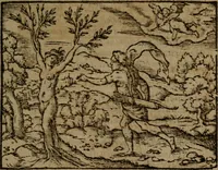 Picture 320 of 375 from Ori Apollinis Niliaci, De sacris Aegyptiorum notis, Aegyptiacè expressis : libri duo, iconibus illustrati, & aucti : nunc primùm in latinum ac gallicum sermonem conversi (1574), leaf 442