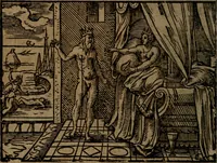 Picture 334 of 375 from Ori Apollinis Niliaci, De sacris Aegyptiorum notis, Aegyptiacè expressis : libri duo, iconibus illustrati, & aucti : nunc primùm in latinum ac gallicum sermonem conversi (1574), leaf 459