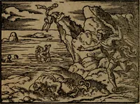Picture 336 of 375 from Ori Apollinis Niliaci, De sacris Aegyptiorum notis, Aegyptiacè expressis : libri duo, iconibus illustrati, & aucti : nunc primùm in latinum ac gallicum sermonem conversi (1574), leaf 463