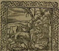 Picture 22 of 375 from Ori Apollinis Niliaci, De sacris Aegyptiorum notis, Aegyptiacè expressis : libri duo, iconibus illustrati, & aucti : nunc primùm in latinum ac gallicum sermonem conversi (1574), leaf 48
