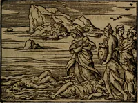 Picture 346 of 375 from Ori Apollinis Niliaci, De sacris Aegyptiorum notis, Aegyptiacè expressis : libri duo, iconibus illustrati, & aucti : nunc primùm in latinum ac gallicum sermonem conversi (1574), leaf 482
