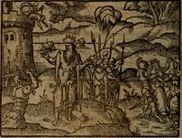Picture 347 of 375 from Ori Apollinis Niliaci, De sacris Aegyptiorum notis, Aegyptiacè expressis : libri duo, iconibus illustrati, & aucti : nunc primùm in latinum ac gallicum sermonem conversi (1574), leaf 483