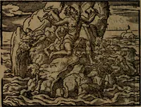 Picture 362 of 375 from Ori Apollinis Niliaci, De sacris Aegyptiorum notis, Aegyptiacè expressis : libri duo, iconibus illustrati, & aucti : nunc primùm in latinum ac gallicum sermonem conversi (1574), leaf 507