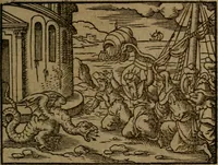 Picture 375 of 375 from Ori Apollinis Niliaci, De sacris Aegyptiorum notis, Aegyptiacè expressis : libri duo, iconibus illustrati, & aucti : nunc primùm in latinum ac gallicum sermonem conversi (1574), leaf 524