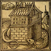 An illustration from Ori Apollonis Niliaci, de sacris notis & sculpturis libri duo, vbi ad fidem vetudti codicis manu scripti restituta sunt loca permulta, corrupta ante ac deplorata (1551)