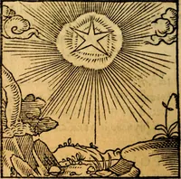 An illustration from Ori Apollonis Niliaci, de sacris notis & sculpturis libri duo, vbi ad fidem vetudti codicis manu scripti restituta sunt loca permulta, corrupta ante ac deplorata (1551)