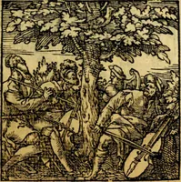 An illustration from Ori Apollonis Niliaci, de sacris notis & sculpturis libri duo, vbi ad fidem vetudti codicis manu scripti restituta sunt loca permulta, corrupta ante ac deplorata (1551)
