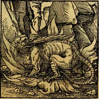 Picture 124 of 179 from Ori Apollonis Niliaci, de sacris notis & sculpturis libri duo, vbi ad fidem vetudti codicis manu scripti restituta sunt loca permulta, corrupta ante ac deplorata (1551), leaf 186