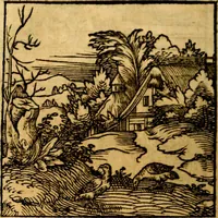 Picture 151 of 179 from Ori Apollonis Niliaci, de sacris notis & sculpturis libri duo, vbi ad fidem vetudti codicis manu scripti restituta sunt loca permulta, corrupta ante ac deplorata (1551), leaf 219